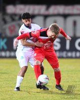 Fussball Oberliga Baden Wuerttemberg 21/22: SSV Reutlingen - SV Stuttgarter Kickers