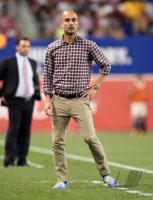 FUSSBALL 1. Bundesliga 14/15 Testspiel: Trainer Pep Guardiola (FC Bayern Muenchen)
