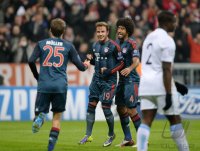 Fussball CHL  Saison 2013/2014: JUBEL FC Bayern Muenchen