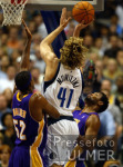 Basketball NBA  Mavericks  vs. Lakers  Dirk Nowitzki  (D)