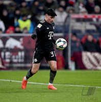 Fussball 25/26 Testspiel: FC Salzburg - FC Bayern Muenchen