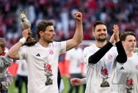FC Bayern Muenchen wird Meister, Fussball 1. Bundesliga  Saison  2025/2026  30. Spieltag