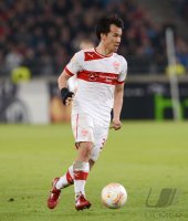 Fussball Europa League Saison 2012/2013: Shinji Okazaki (VfB Stuttgart)