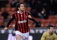 Fussball  SERIE A SAISON 2009/2010;  Marco Borriello  (AC Mailand )