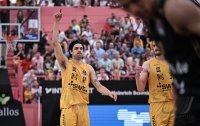 Basketball 1. Bundesliga 23/24: Tigers Tuebingen - Basketball Lšwen Braunschweig