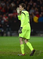 Fussball International WM Qualifikation 2014:  Torwart Rune Almenning Jarstein (Norwegen)