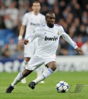 Fussball CHL  Saison 2010/2011:  Lassana Diarra (Real Madrid)