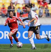 Fussball Frauen FIFA U 17  WM  2008   Deutschland - Kanada