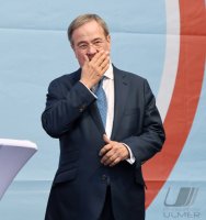 Politik, Bundestagswahl 2021 Wahlkampf CDU; Union-Kanzlerkandidat Armin Laschet