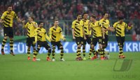 Fussball DFB Pokal Halbfinale 14/15: FC Bayern Muenchen - Borussia Dortmund