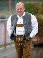 1. Fussball Bundesliga :  Co Trainer Hermann Gerland (FC Bayern Muenchen)