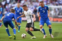 Fussball Europameisterschaft Achtelfinale 2016: Deutschland - Slowakei