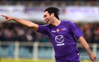 FUSSBALL SERIE A:  Jubel Luca Toni (AC Florenz)