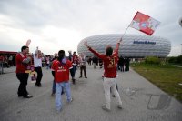 Fussball Champions League Finale 2013:  Borussia Dortmund - FC Bayern Muenchen, PUBLIC VIEWING
