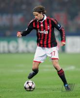 FUSSBALL  International CHL 09/10 : Luca Antonini (AC Mailand)
