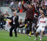 FUSSBALL  1. BUNDESLIGA  09/10    VfB Stuttgart - Borussia Moenchengladbach