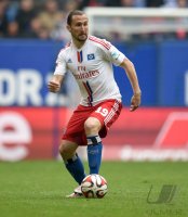 Fussball, 1. Bundesliga  Saison 2014/2015: Hamburger SV - FC Augsburg