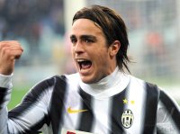 FUSSBALL SERIE A:  JUBEL Alessandro Matri (Juventus Turin)