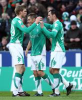 Fussball 1. Bundesliga: Bremen - Nuernberg