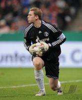 Fussball DFB Pokal 10/11 :  Torwart Manuel Neuer (FC Schalke 04)