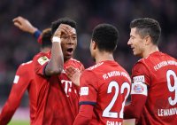 Fussball 1. Bundesliga Saison 18/19: FC Bayern Muenchen - FC Schalke 04