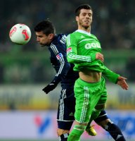 Fussball 1. Bundesliga Saison 12/13: VfL Wolfsburg - Hamburger SV