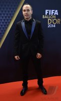 Fussball International  FIFA Ballon d Or 2014: Iniesta