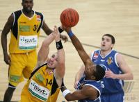 Basketball 1. Bundesliga  07/08  Walter Tigers Tuebingen  -Bayer Giants Leverkusen