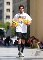 FUSSBALL EURO 2008: Deutsche Nationalmannschaft am Brandenburger Tor Berlin