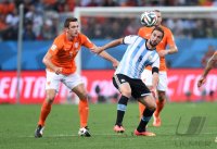 FUSSBALL WM 2014, HALBFINALE: Niederlande - Argentinien
