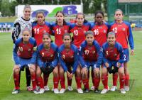 Fussball Frauen FIFA U 17  WM  2008  Costa Rica - Deutschland