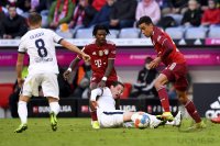 Fussball 1. Bundesliga Saison 21/22: FC Bayern Muenchen -  TSG 1899 Hoffenheim