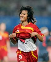 FUSSBALL  Olympia 2008   Vorrunde  Frauen   China - Argentinien