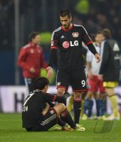 Fussball, 1. Bundesliga  Saison 2013/2014: Hamburger SV - Bayer 04 Leverkusen