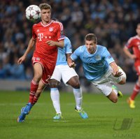 Fussball CHL  Saison 2013/2014:  Manchester City - FC Bayern Muenchen