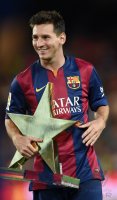 FUSSBALL International 2014/2015: Lionel Messi (Barca)