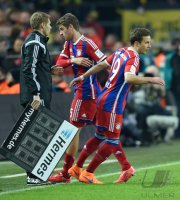 Fussball 1. Bundesliga Saison 14/15: Borussia Dortmund - FC Bayern Muenchen