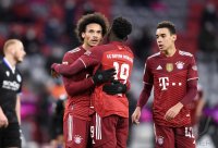 Fussball 1. Bundesliga Saison 21/22: FC Bayern Muenchen - Arminia Bielefeld