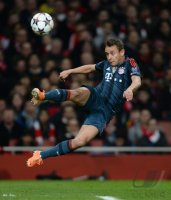 Fussball International CHL Saison 13/14: Arsenal London - FC Bayern Muenchen