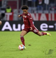 Fussball 1. Bundesliga Saison 21/22: FC Bayern Muenchen -  Hertha BSC Berlin