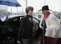 FUSSBALL INTERNATIONAL:   61. FIFA  Kongress in Zuerich 2011 SUI Bundesraetin  Calmy-Rey