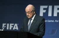 Fussball International  FIFA: Ruecktritt FIFA Praesident Joseph S. Blatter (Schweiz)