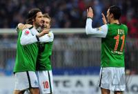 FUSSBALL, 1. BUNDESLIGA, 27. Spieltag: Bremen - Bochum