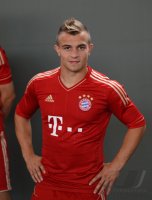 Fussball 1. Bundesliga 2012/2013:  Fototermin beim  FC Bayern Muenchen