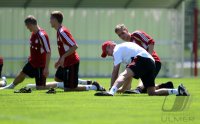 Fussball 1. Bundesliga:  Trainer Jupp Heynckes  (FC Bayern Muenchen)