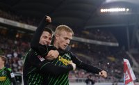 Fussball  1. Bundesliga  13/14: JUBEL Borussia Moenchengladbach