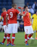 FUSSBALL INTERNATIONAL: Schweiz - Rumaenien