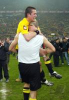 JUBEL  beim Meister  BVB  Koller / Rosicky