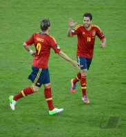Fussball International Europameisterschaft 2012: Spanien - Irland