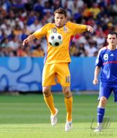 FUSSBALL EURO 2008: Rumaenien - Frankreich